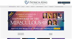 Desktop Screenshot of patriciakingministries.com